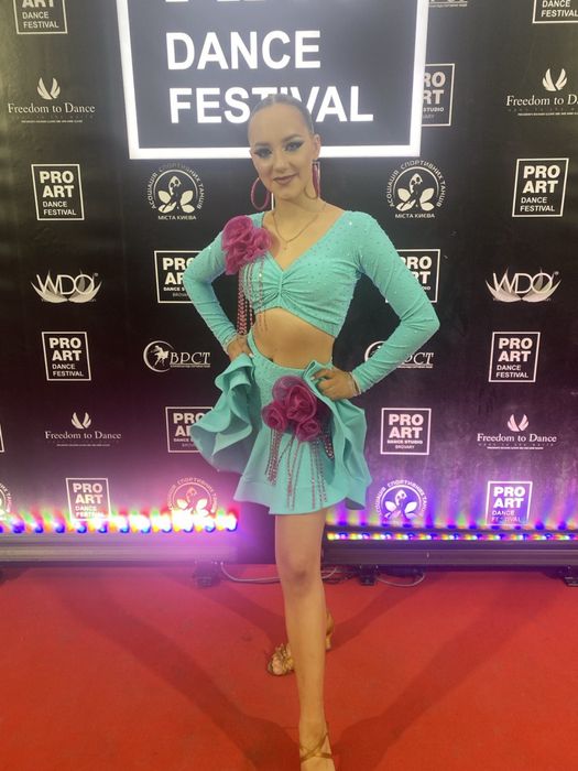 Плаття латина для бальних танців