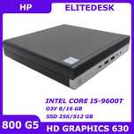HP EliteDesk 800 G5 i5-9600T 8/256 GB DP DP-HDMI VGA WiFi+BT (6581)