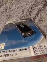 USB hub 2.0 cztery gniazda