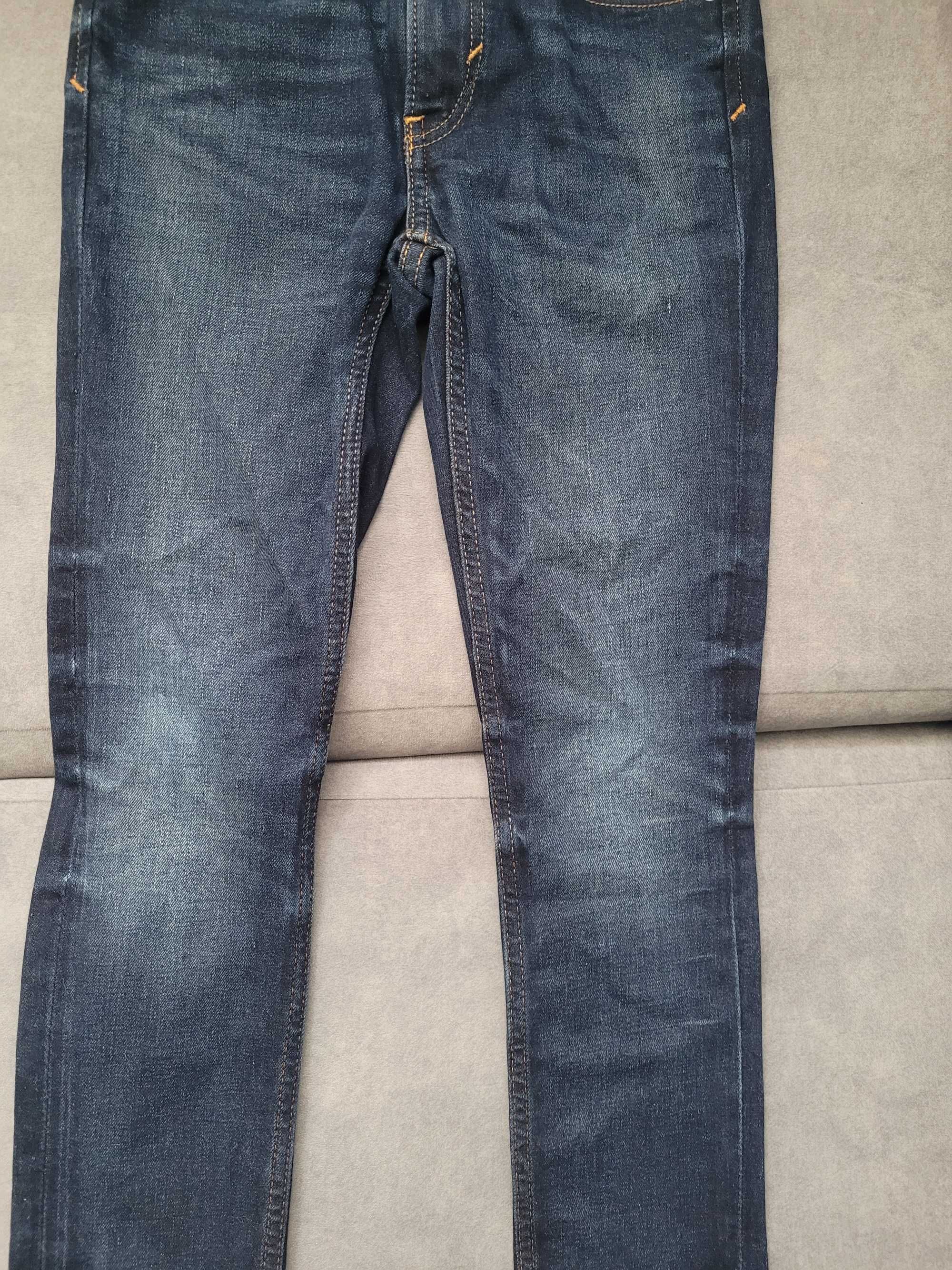 Jeansy chłopięce H&M rozm 128 stan bdb.