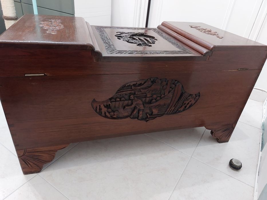 baú handmade vintage