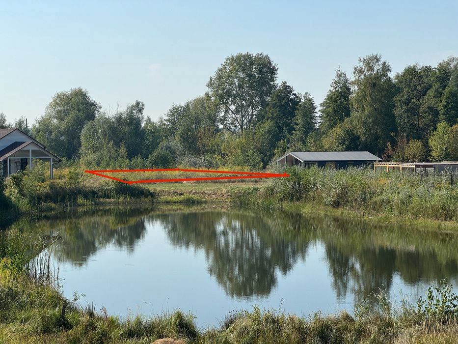 Продаж ділянки біля ставка Нижча Дубечня, Вишгородський