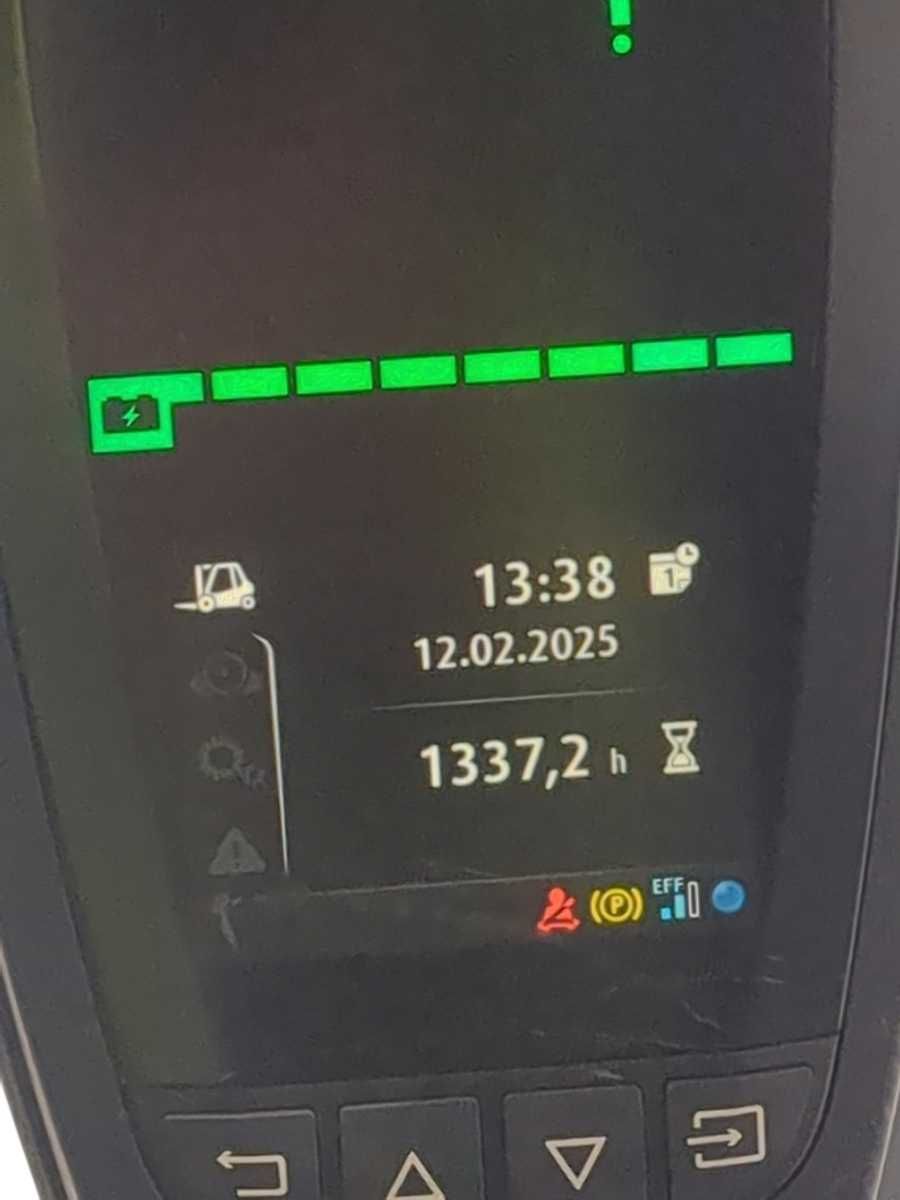 Wózek widłowy elektryczny Linde E50 2021 rok tylko 1337mth