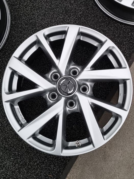 Felgi Alu z czujnikami 16" Mazda 3 5 6 CX-30 CX-3 5x114,3 Oryginalne