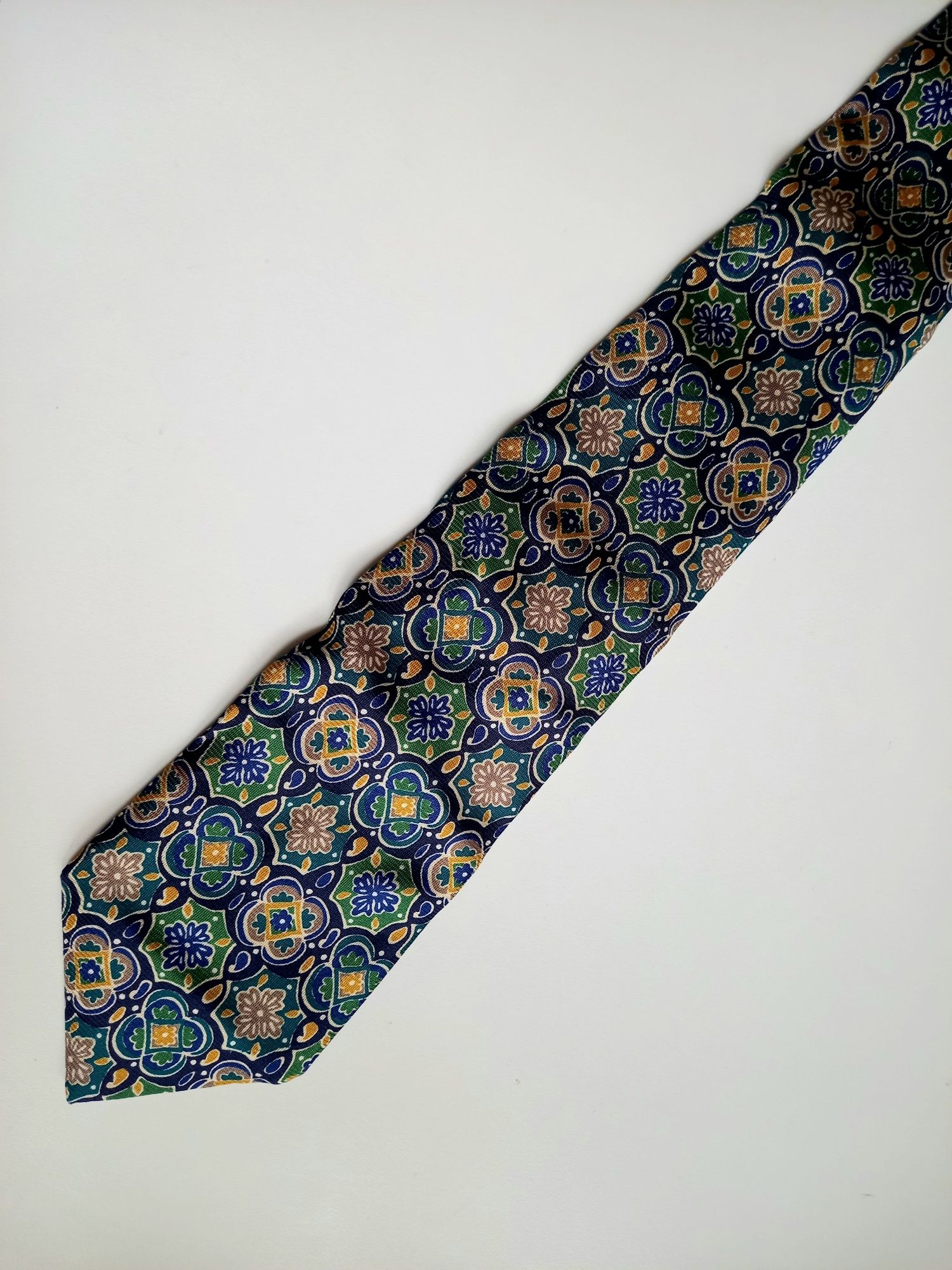 Krawat Ungaro, 100% jedwab, oryginalny