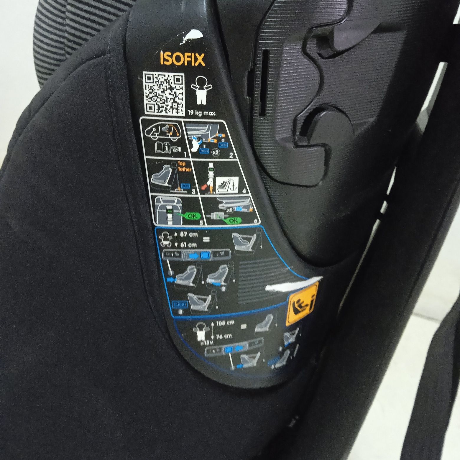 Cadeira de bebe isofix