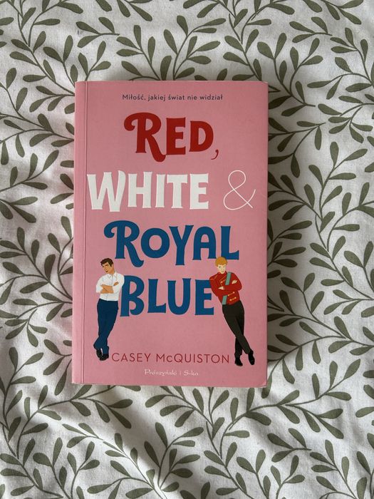 ,,Red white & royal blue’’