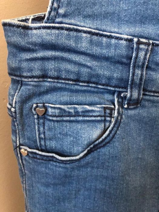 Macacão de ganga Zippy, tamanho 7-8 anos