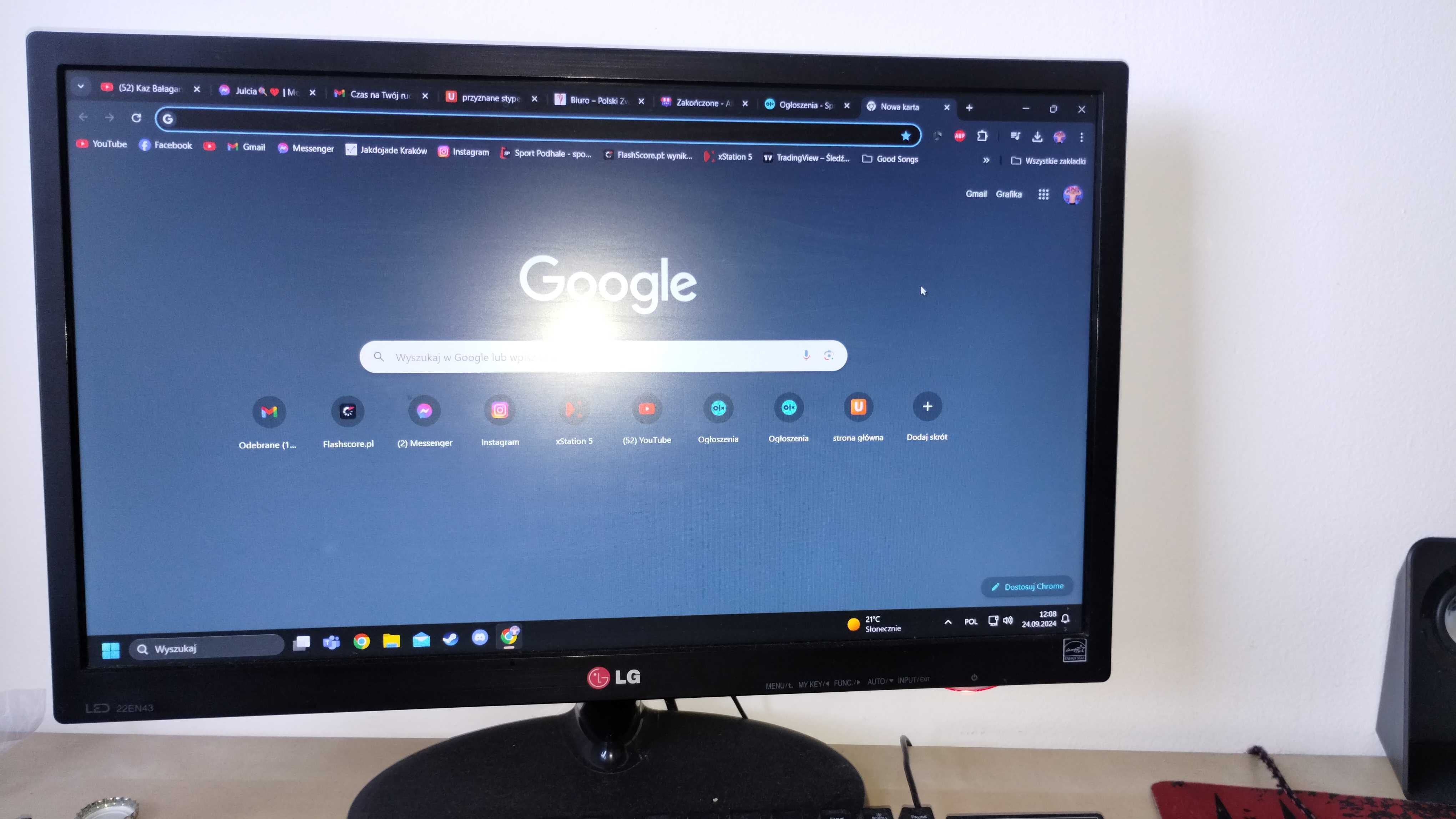 Monitor LG LED Full HD Negocjacja
