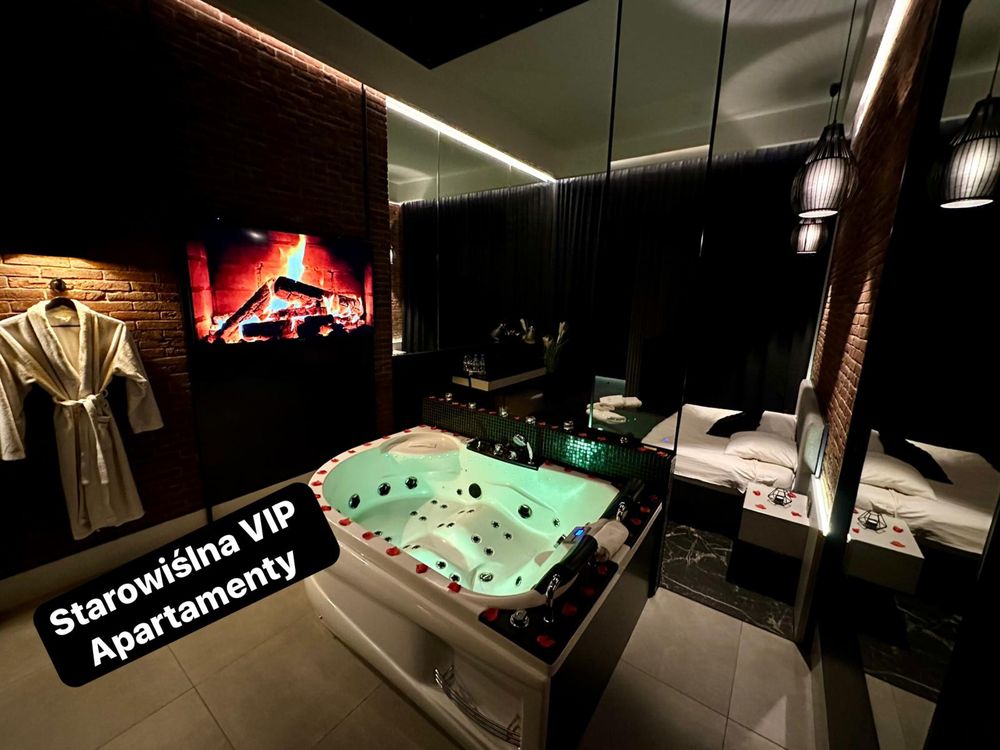 Kraków VIP Apartamenty z JACUZZI- Stare Miasto-darmowy parking