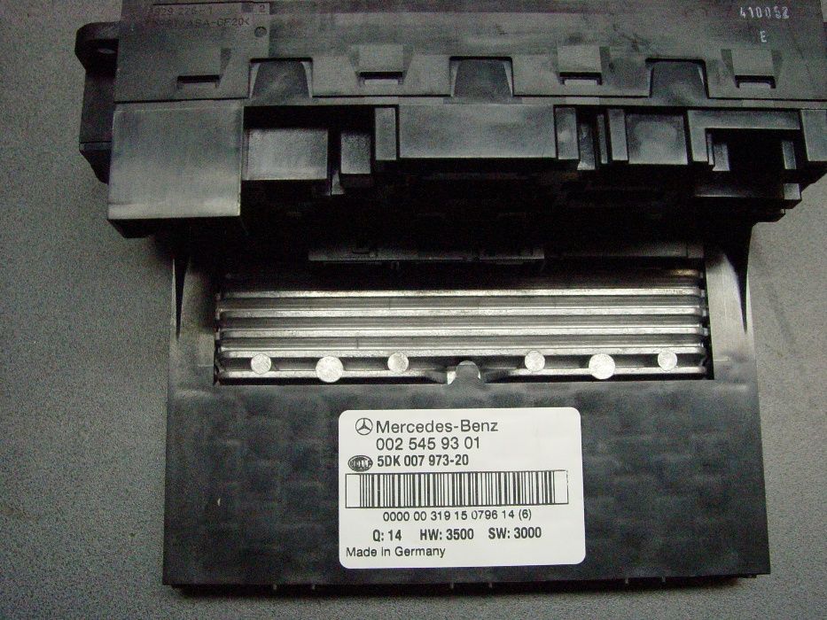 naprawa sterownik  moduł SAM mercedes w203 w204 w212 ML w164 w163 r231