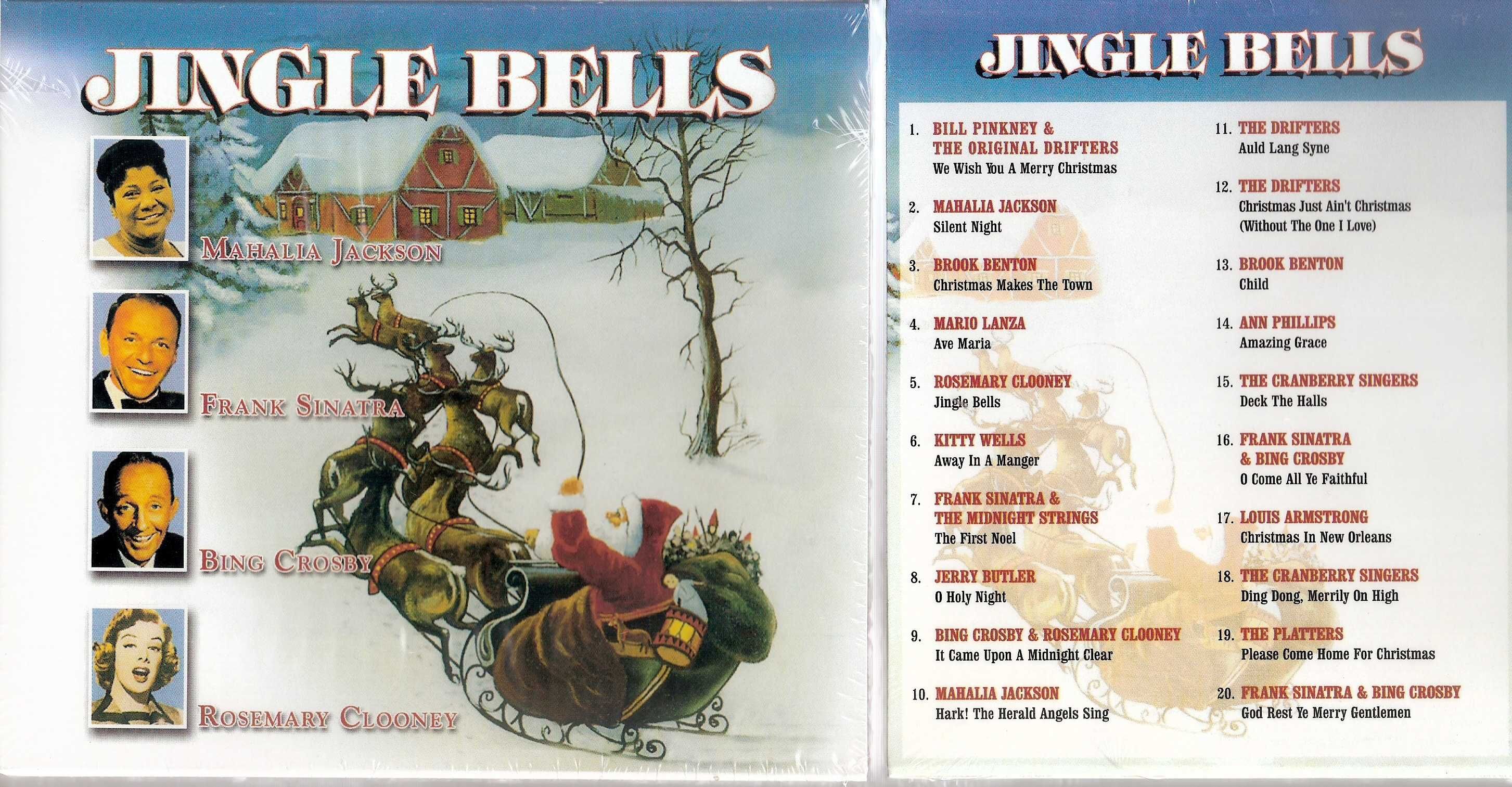 4 CD kolędy Armstrong Sinatra Cole Jingle bells Wonderful Christmas