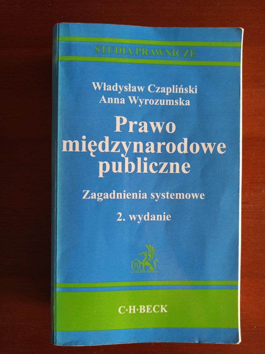Prawo Międzynarodowe Publiczne W. Czapliński