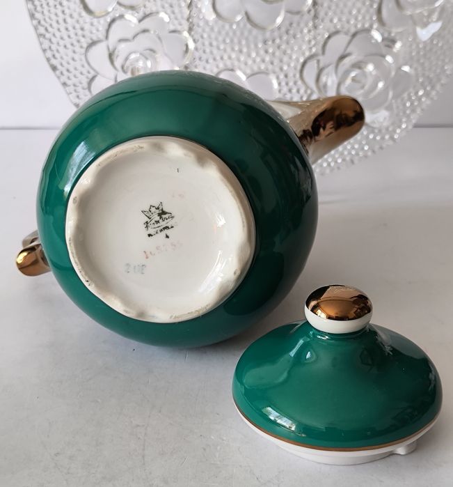 Dzbanek do kawy Karolina  piękna stara porcelana