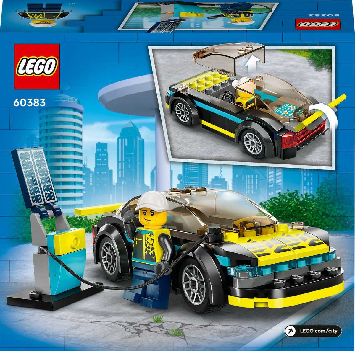 LEGO CITY 60383 ELEKTRYCZNY Samochód sportowy klocki