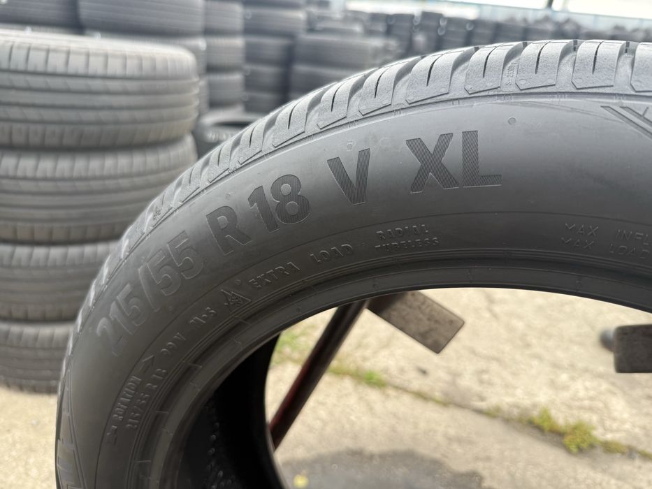 Opony używane 215/55R18 Continental Allseason Contact 99V 20rok