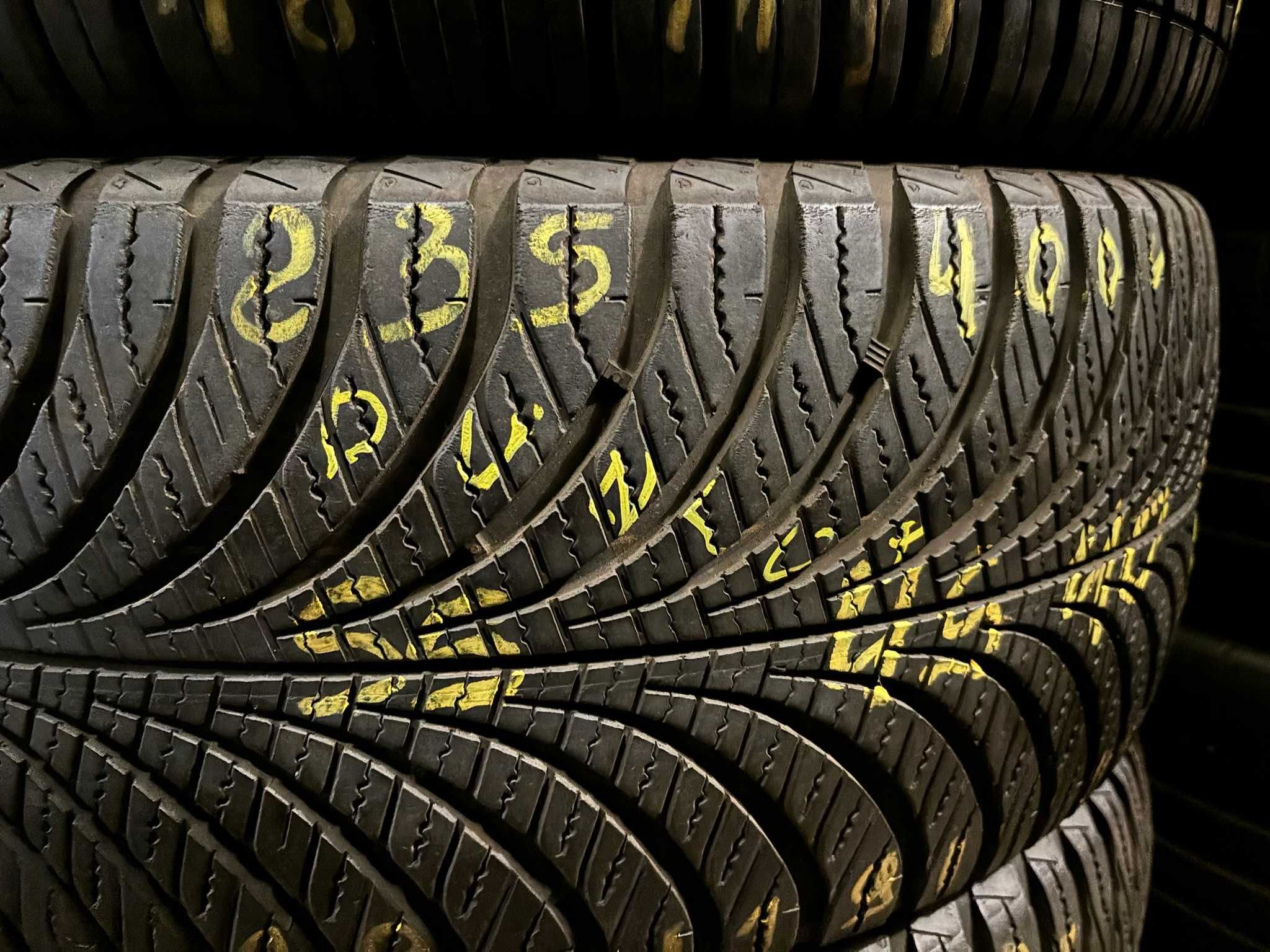 4X Opony Całoroczne 235/55R18 Goodyear 4S 8MM 2019R CAŁE SPRAWDZONE!
