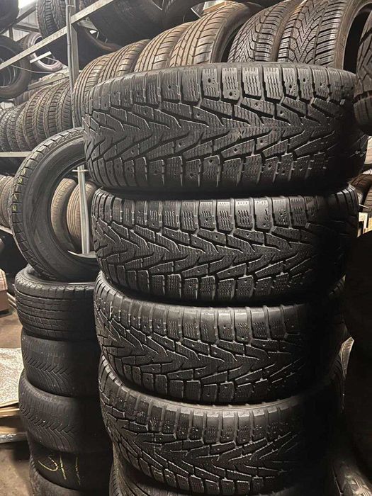 Зимові шини Нокіан 235.55.19 Nokian hakkapilita 7 Резина комплект бу.