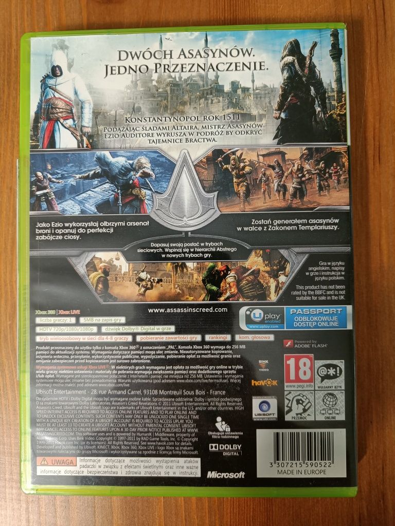 Xbox360 Assassin's Creed Revelations