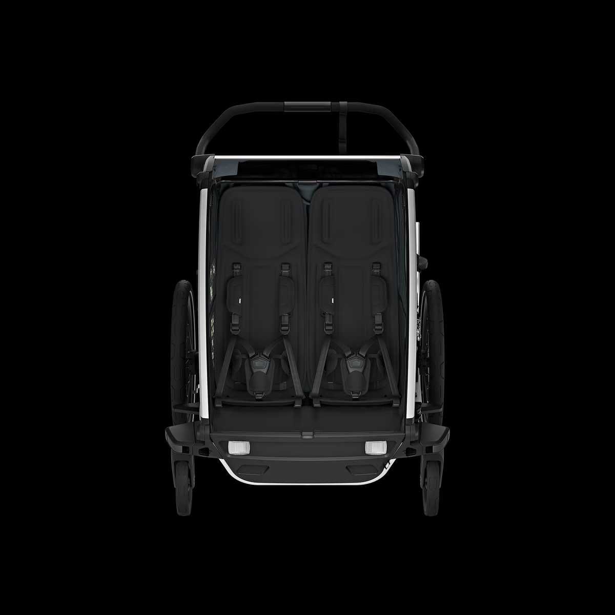 THULE CHARIOT CROSS 2 DOUBLE przyczepka rowerowa | Dark Slate