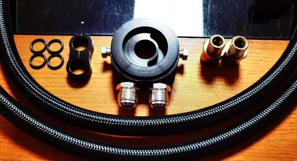 Kit Radiador 10 Linhas Refrigerar óleo motor