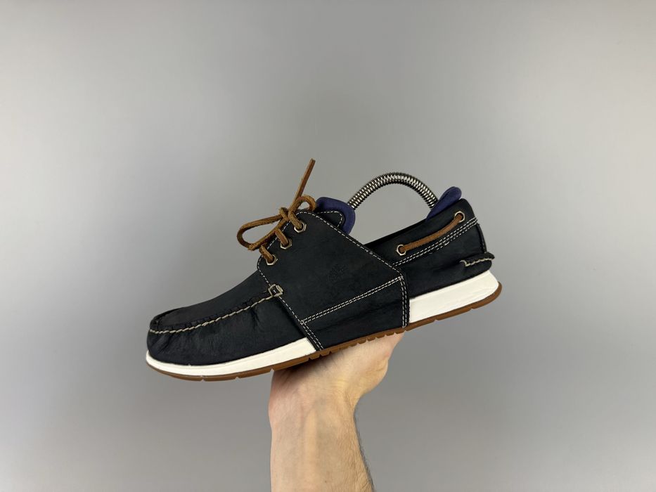 Розмір 41 25.5 см Шкіряні топсайдери Timberland Hegers