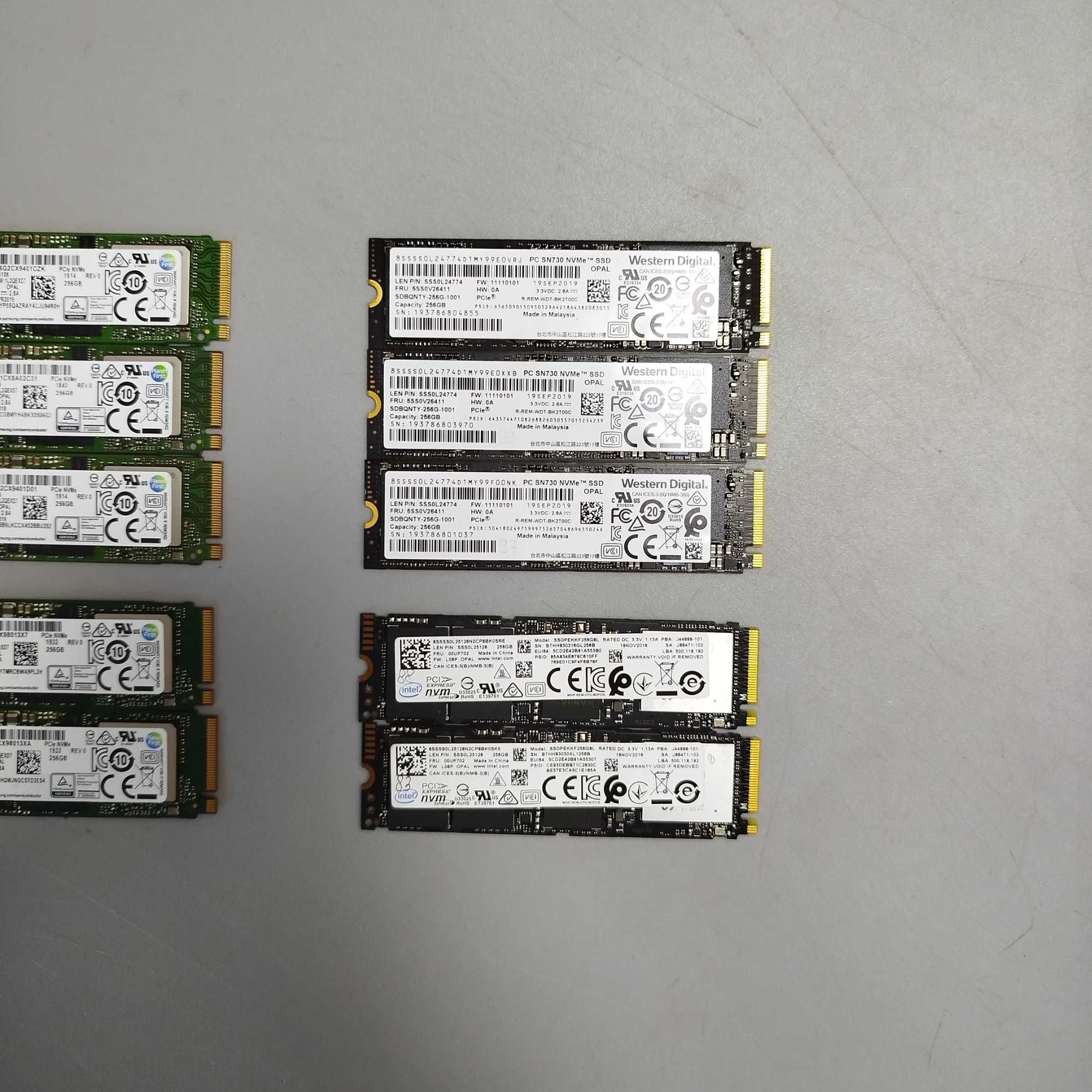 Накопичувач SSD M.2 256Gb Mixbrand 2280/NVMe/M.2 PCIe/Магазин/Гарантія