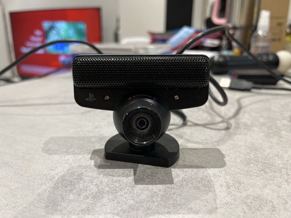 Camera ps + 3 microfones singstar + controlo + singstar converter