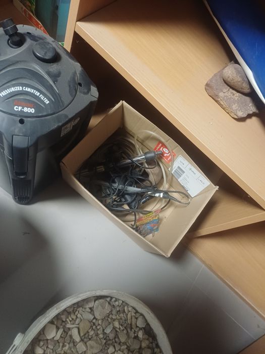 Akwarium 240L  cały zestaw  dużo dodatków