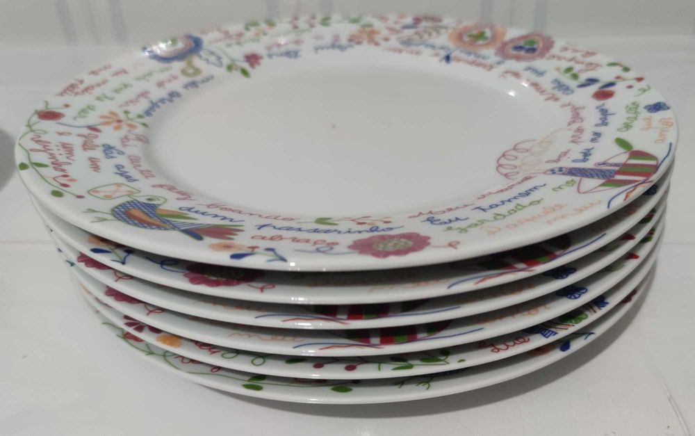 Serviço Mesa 6 Pessoas (lenço dos namorados)