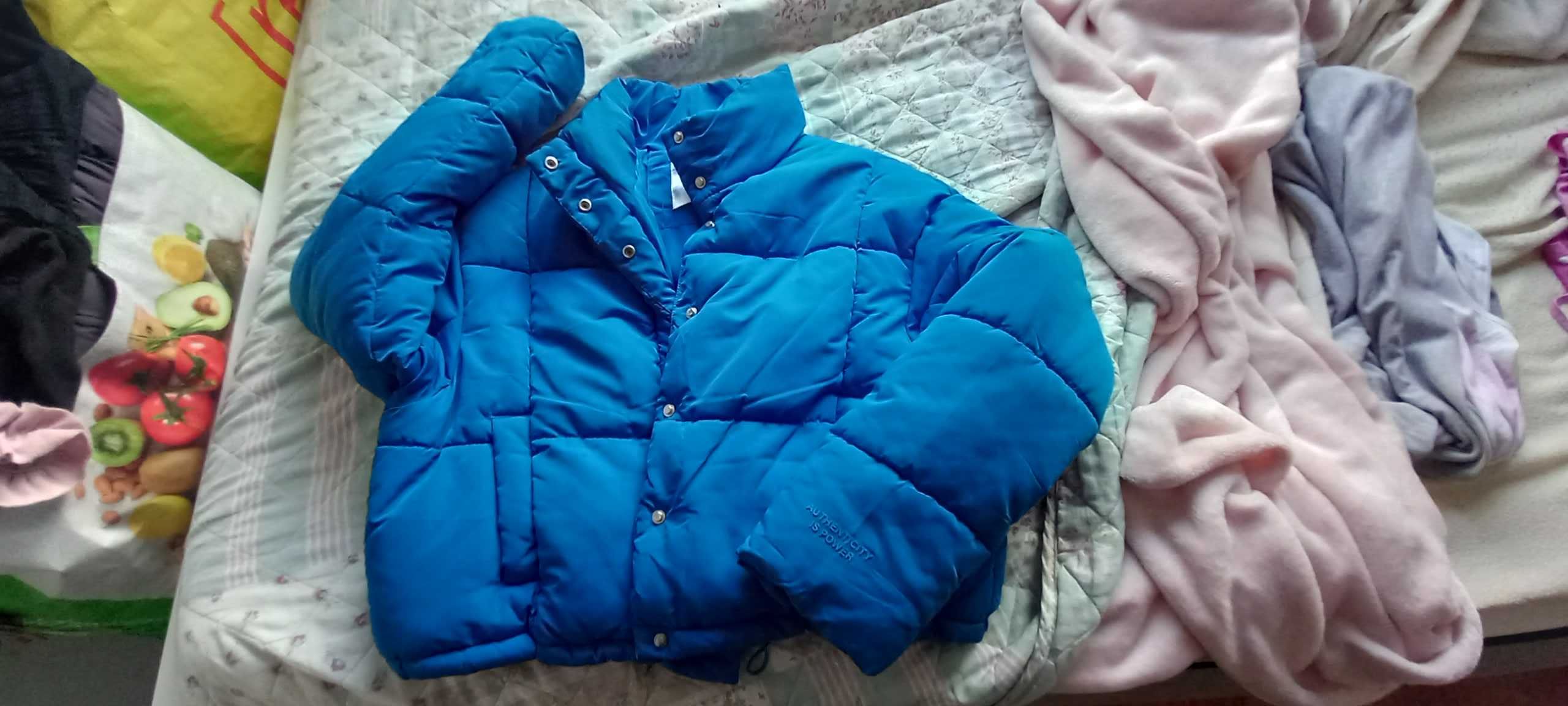 Blusão Bershka Azulão Acolchoado