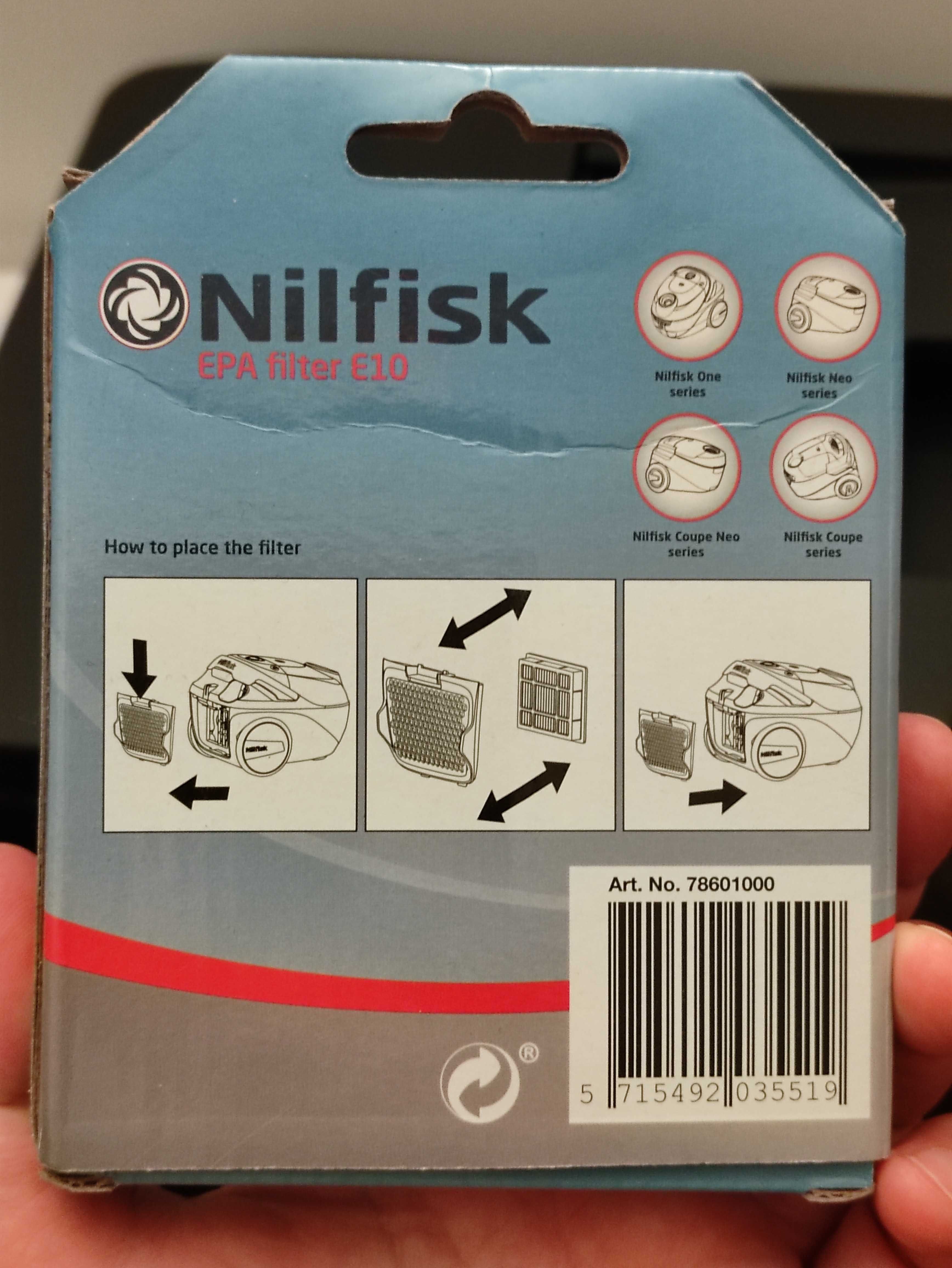 Nilfisk Filtro HEPA E10 - original