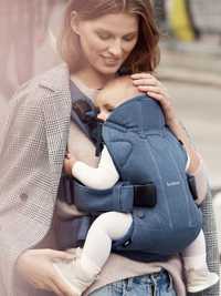 Переноска, кенгуру BabyBjorn - Baby Carrier ONE Blue, бейби борн