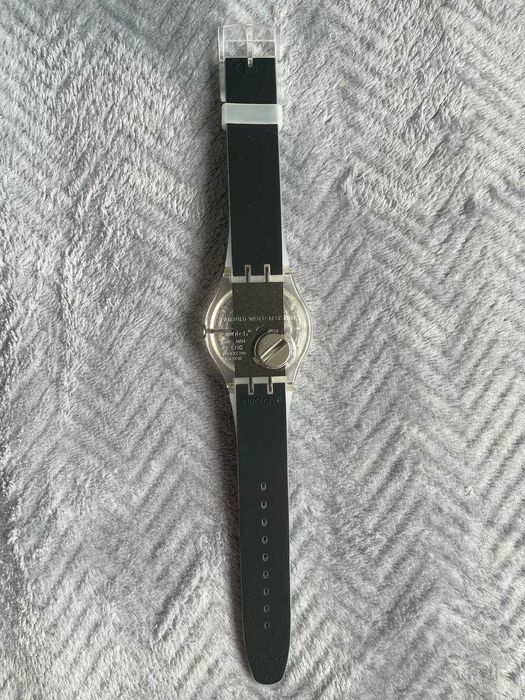 Swatch Clearly Blue Striped SUOK156