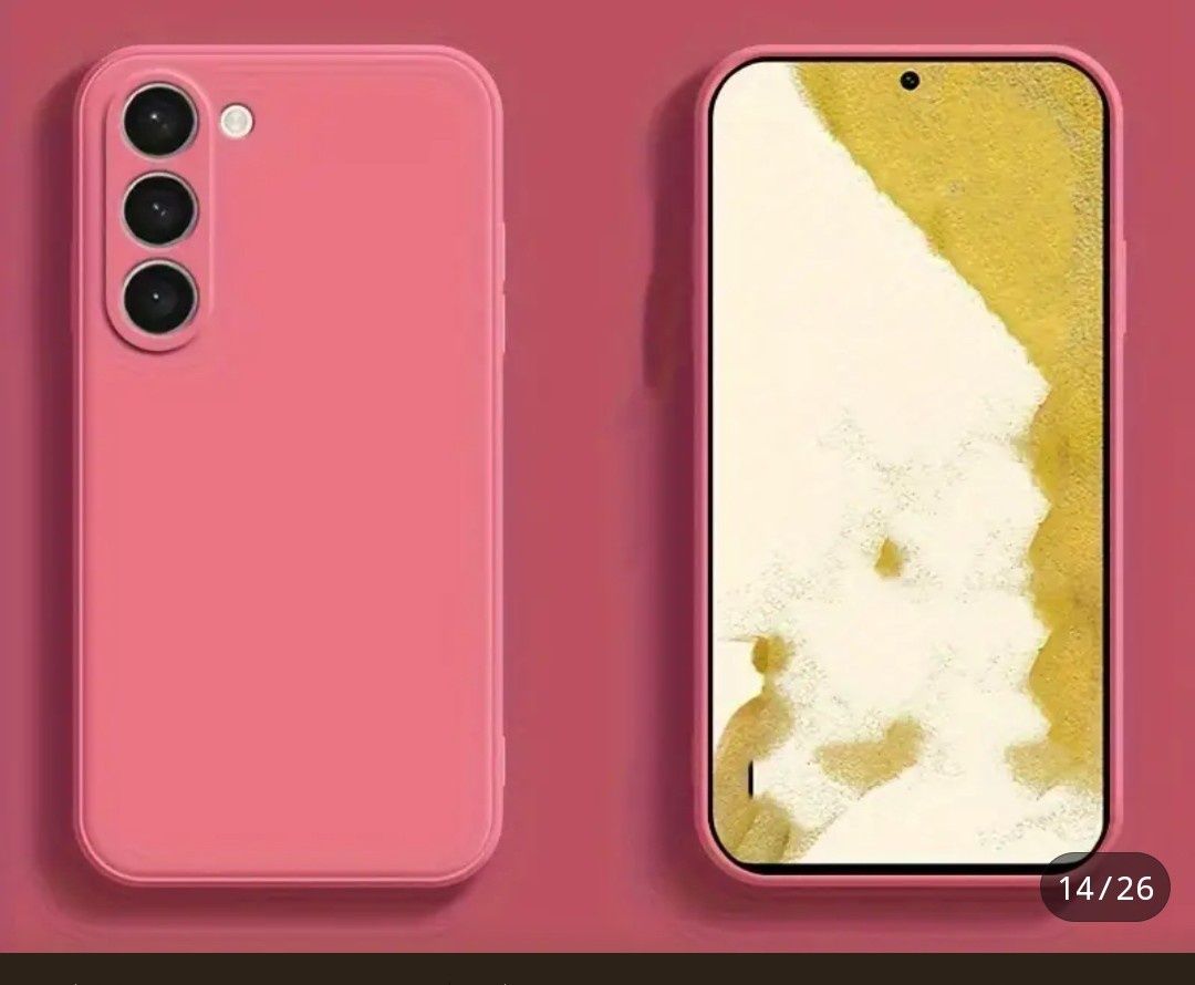 Etui Samsung s24 + szkło na telefon i obiektyw po 2 szt.