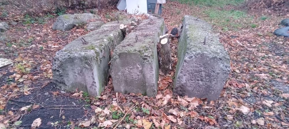 Віддам безкоштовно, бетонні блоки.