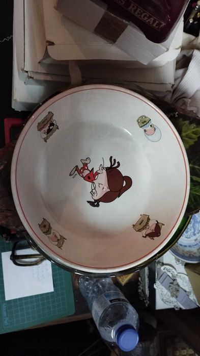 Conjunto de loiça criança fabrica de Sacavém