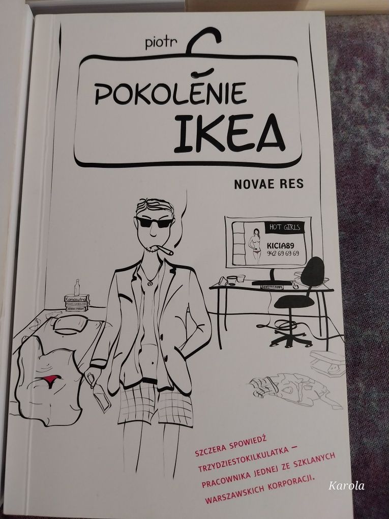 Pokolenie Ikea i inne, książki Piotra C.