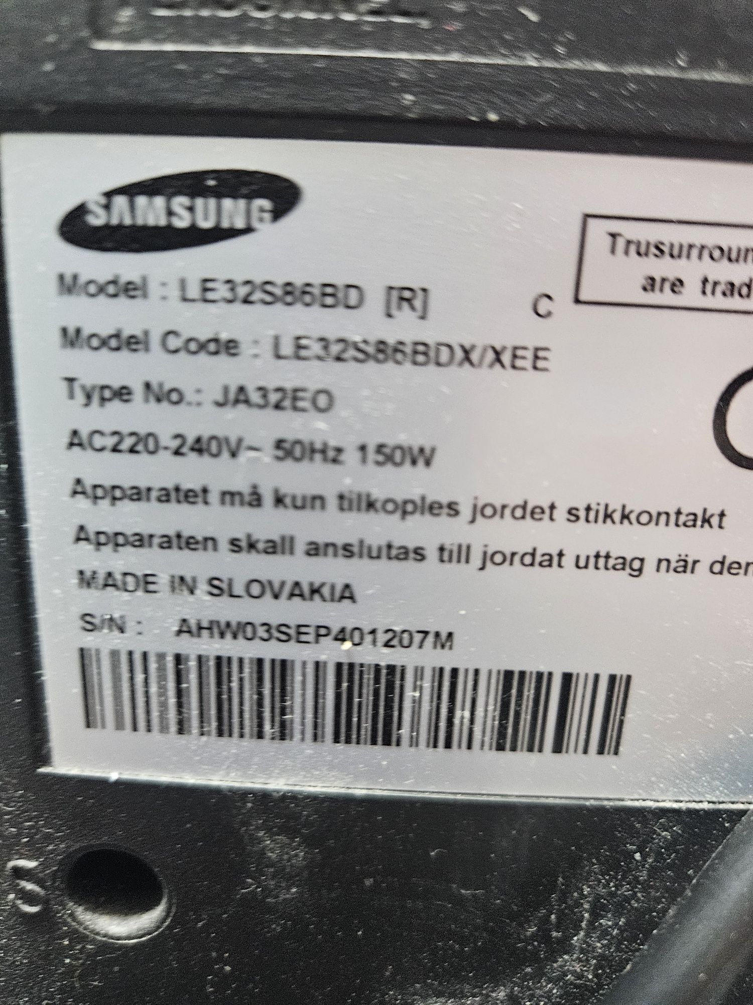 Telewizor Samsung 32"