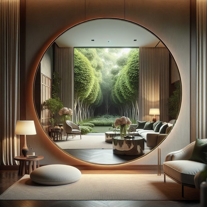 Lustro na wymiar 4mm – srebrne