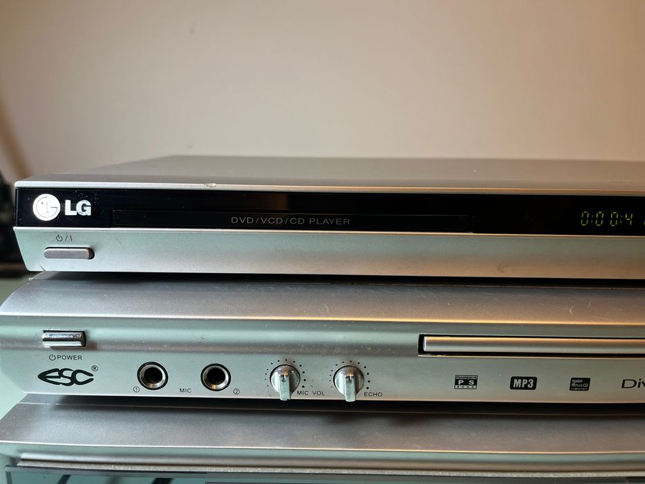 Lote de 4 Leitores de DVD e CD