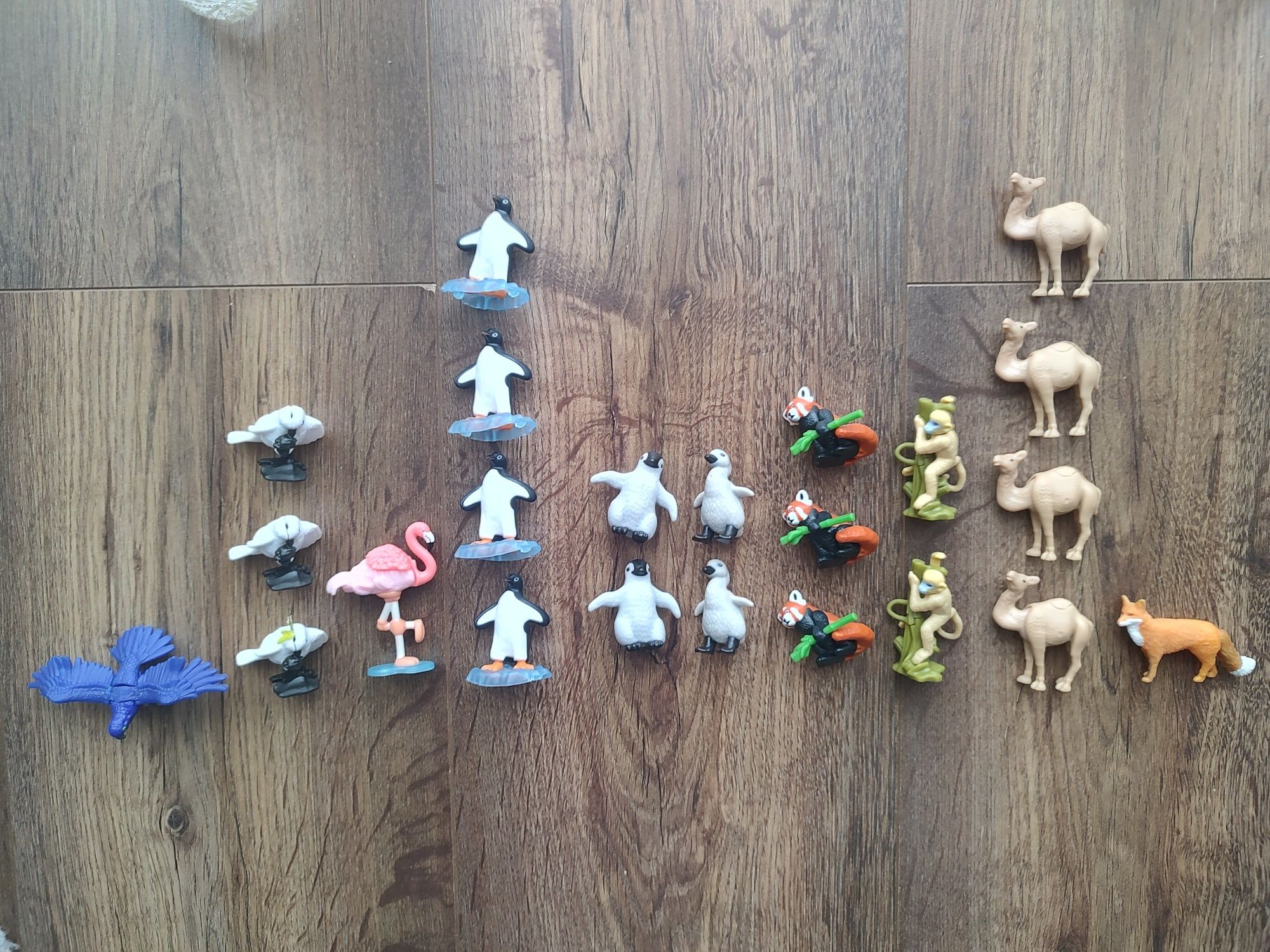 Figurki zwierzątka z Kinder niespodzianka