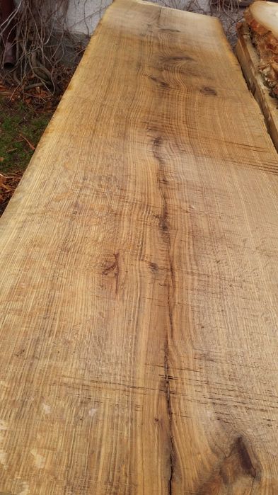 deski dębowe szer 40- 70 cm 8 - letnie dąb monolity suche na sztuki