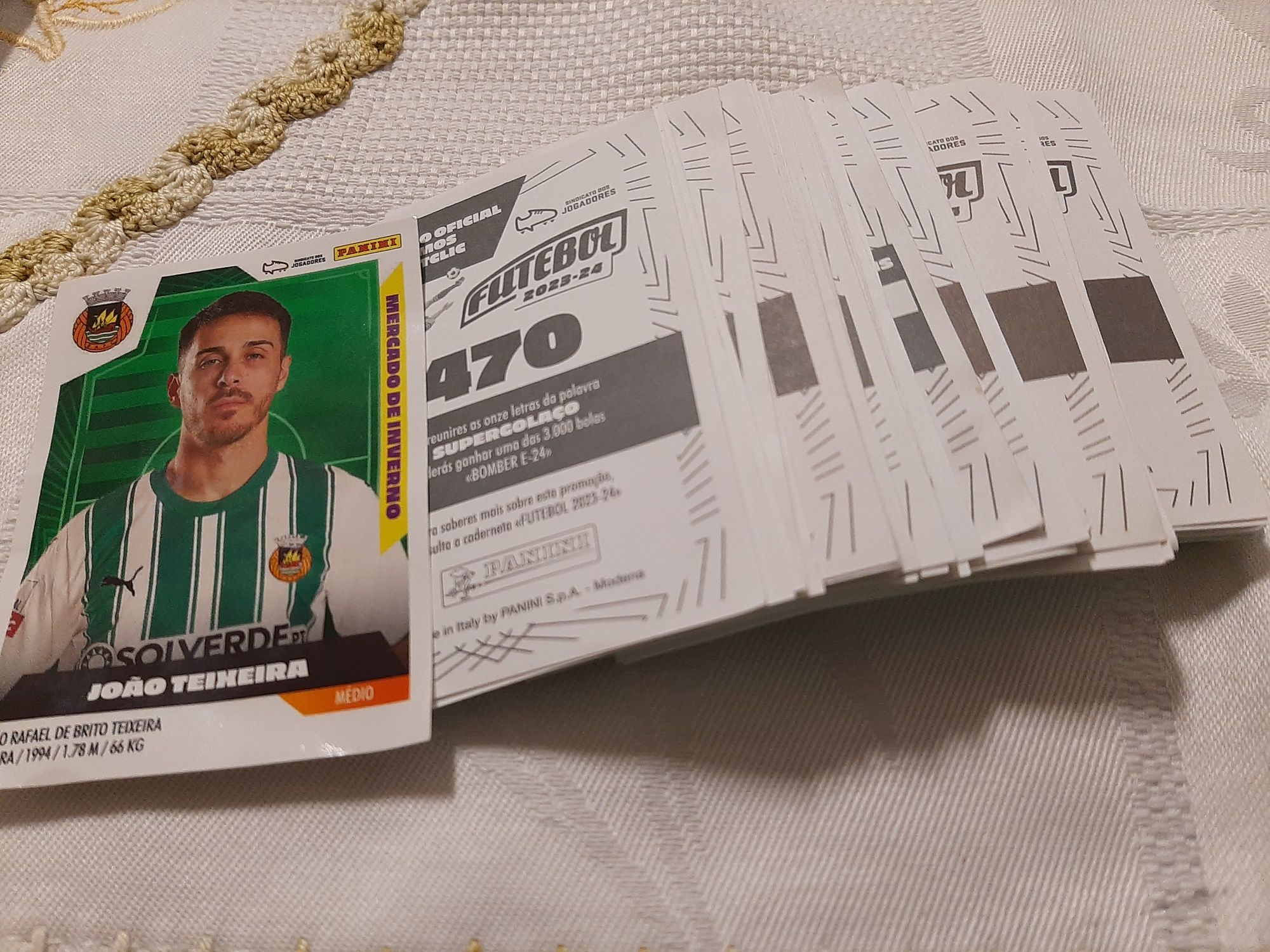 Cromos Autocolantes Futebol 2023-24 Panini

5 - 8 - 9 - 19 - 27 -