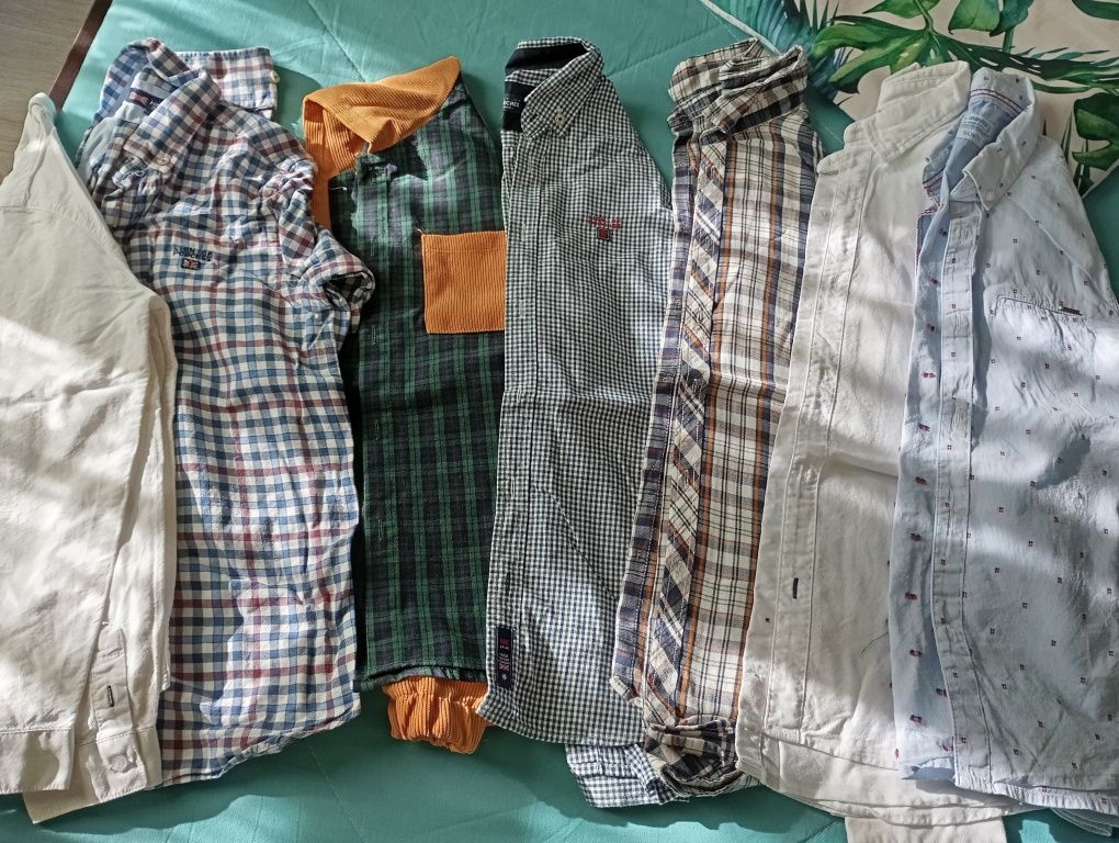 Lote camisas 9/10 anos portes incluídos