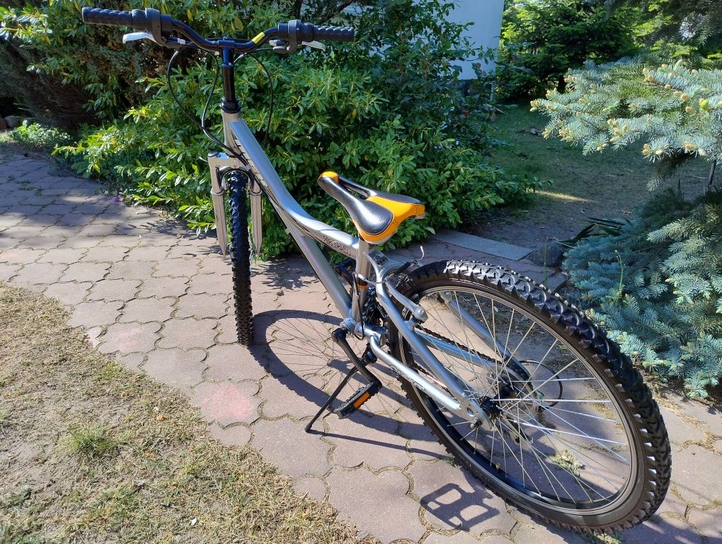 Alu 24' Giant z amortyzatorem górski MTB rower aluminiowy dzieciecy