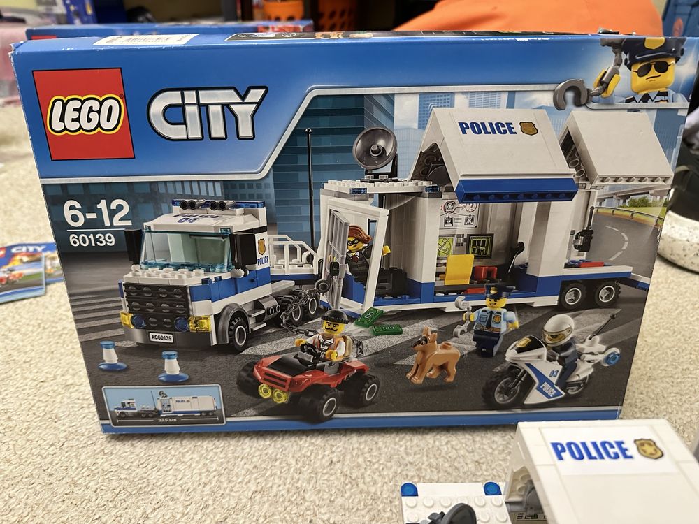 Lego city 60139 мобільний командний центр