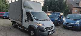Fiat Ducato Iveco skrzyniowy plandeka rama kontener 8 paletowy