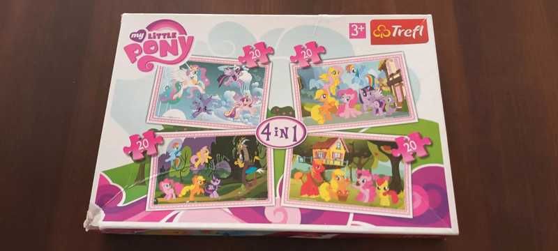 Puzzle My little Pony 4 w 1