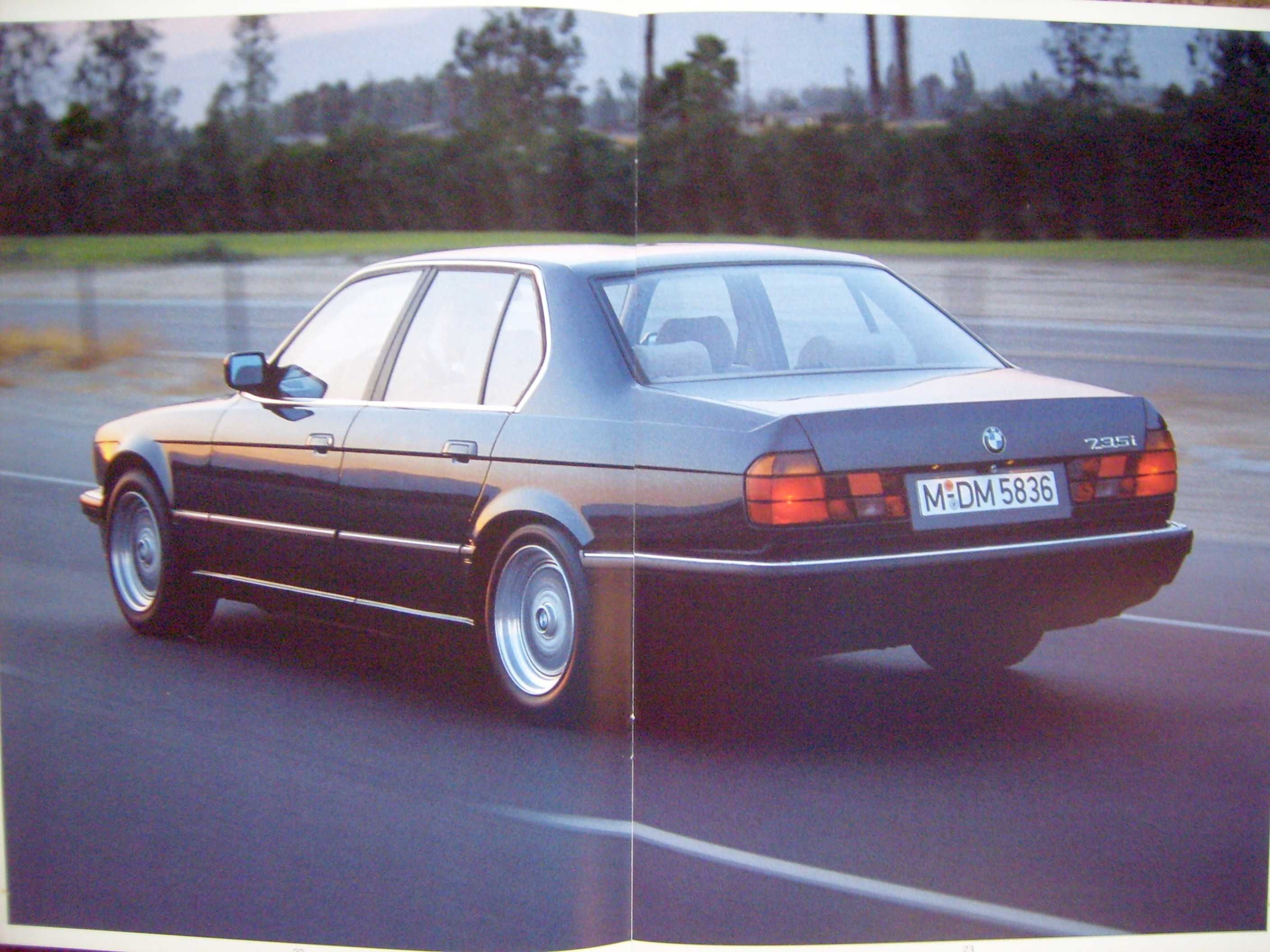 BMW 7 E32 730i 735i 735iL (LANG) - 4 sztuki 1986 + 1987 + 1989 + 1991